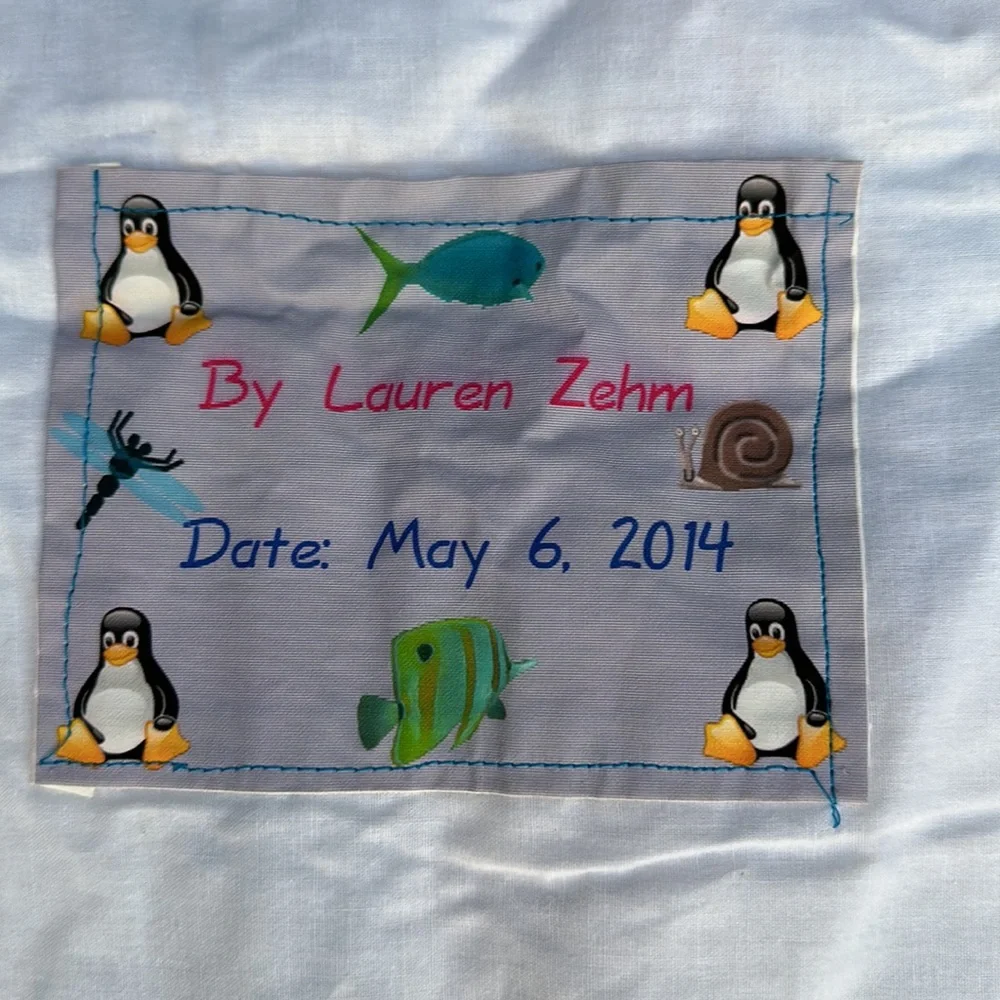 Handmade colorful quilt. 41 x 22.5”